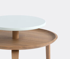 Col&eacute; &#39;Secreto 60&#39; coffee table, white LIGHT BROWN COIT20SEC283WHI