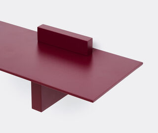 Atelier Ferraro 'Piazzetta' shelf, red RED ATFE24PIA939RED