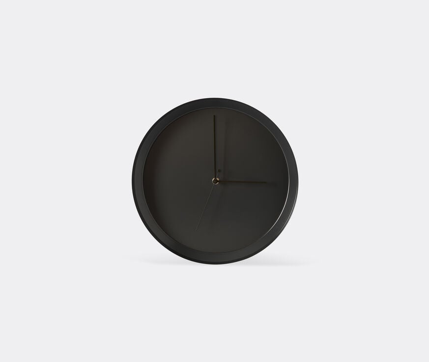 Atipico 'Dish' wall clock, black  ATIP20DIS113GRY