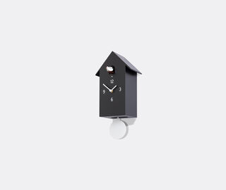 Domeniconi 'Zuba' cuckoo clock, black BLACK DOME25CUC450BLK