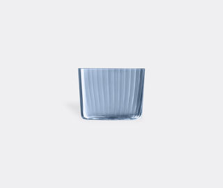 LSA International 'Gems' tealight holder, set of four, sapphire BLUE LSAI23GEM859BLU