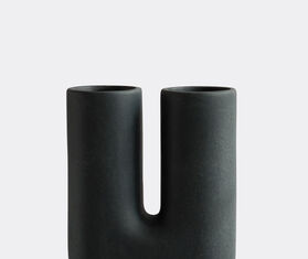 101 Copenhagen 'Cobra Double' medium  vase, black BLACK COPH25COB119BLK