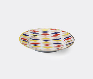 Bitossi Home 'Quadri' dessert plate, set of four MULTICOLOUR BIHO22SET745MUL