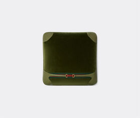 Gucci 'Horsebit' cushion, olive green OLIVE GUCC23CUS664GRN