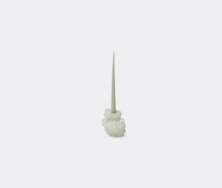 Mineral Series 'Crystal' candlestick holder, white WHITE MISE26CAN530WHI