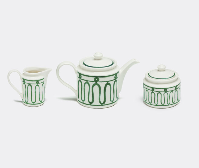 THEMIS Z 'Kyma' tea set, green GREEN THEM24KYM788GRN