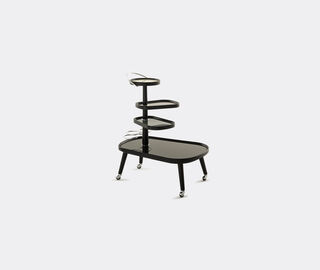Col&eacute; 'Sushi' cart, black and grey MULTICOLOUR COIT20SUS337BLK