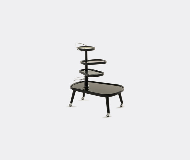 Col&eacute; 'Sushi' cart, black and grey MULTICOLOUR COIT20SUS337BLK