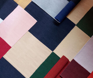Hay 'Flat Works' rug, green MULTICOLOUR HAY122ETH324MUL