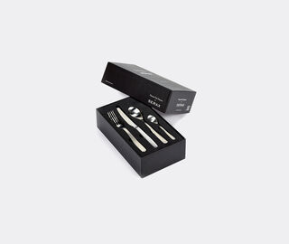 Serax 'Passe-partout' cutlery, set of  twenty-four, silver SILVER SERA19GIF529GRY