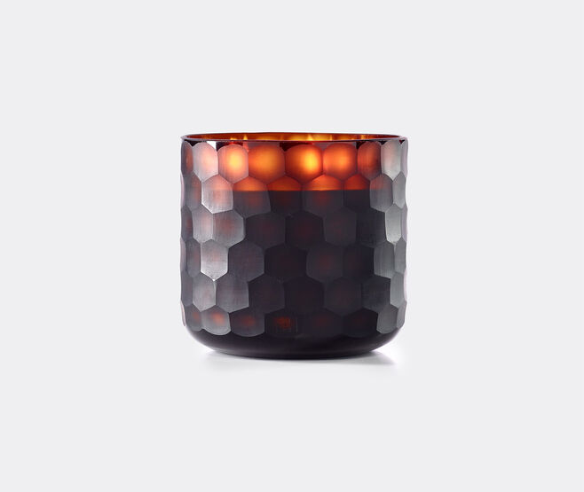 ONNO Collection 'Circle' candle Serengeti scent, large AMBER ONNO23CAN495AMB