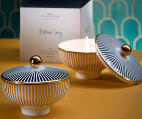 1882 Ltd 'Lustre' candle, black and gold MULTICOLOUR 188221LUS132MUL