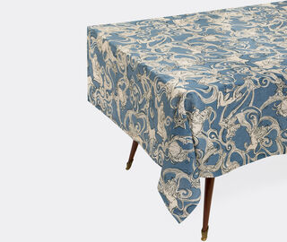 La DoubleJ 'Cosmos' tablecloth, large, light blue LIGHT BLUE LADJ25LAR161MUL