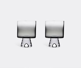 Tom Dixon 'Tank' low ball glasses, set of two, black BLACK TODI19TAN210BLK