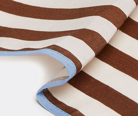 La DoubleJ 'Riviera Cioccolato' large napkin, set of two MULTICOLOUR LADJ23LAR598BRW