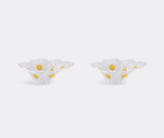 Bordallo Pinheiro 'Maria Flor' salad bowl, set of two, white undefined ${masterID}