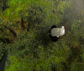 Domeniconi &#39;Albero&#39; cuckoo clock, green GREEN DOME25CUC467GRN