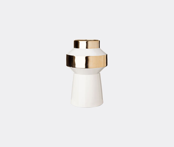 POLSPOTTEN Vase Object white & gold M undefined ${masterID} 2