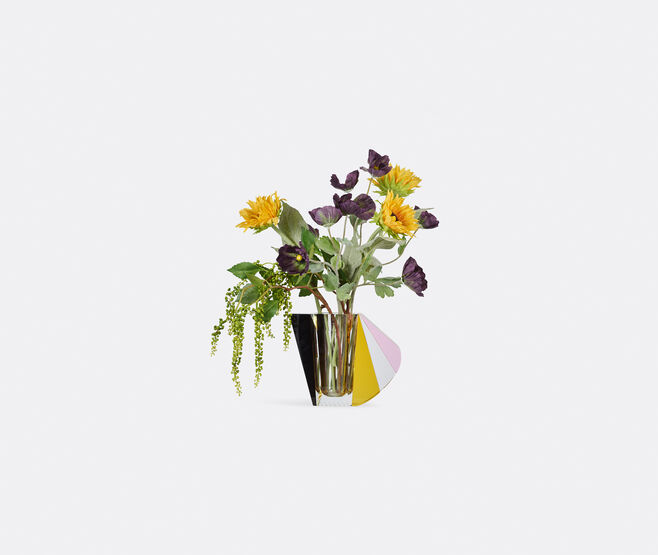 Flowerism&nbsp;Studio 'Sunflower and Purple Poppy Mix' bouquet, set of eight, multicolor MULTICOLOUR FLOW26MIX299MUL
