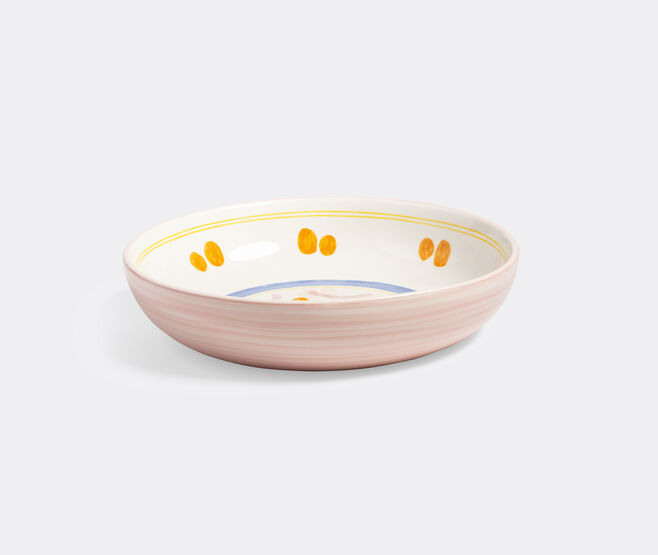 &k Amsterdam 'Boavista' salad bowl, pink MULTICOLOUR AMST25SAL883MUL