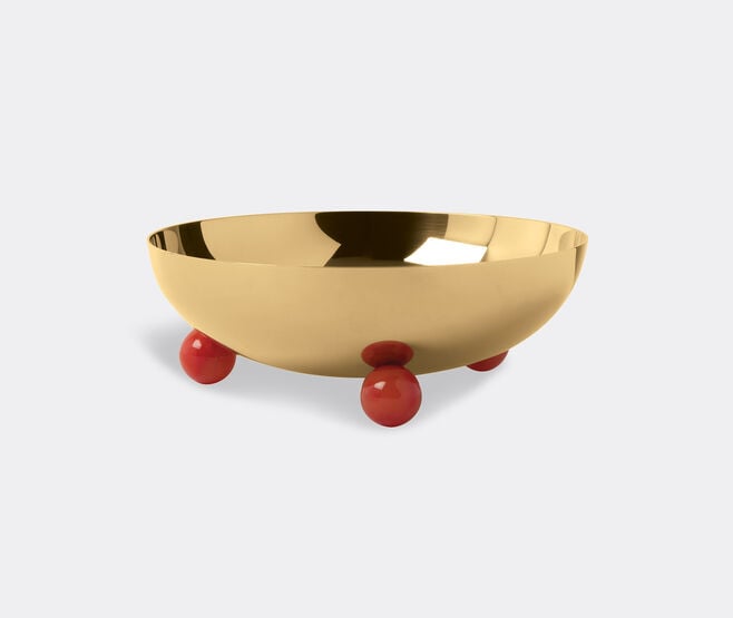 Sambonet 'Penelope' bowl, coral, large GOLD SAMB20BOW607GOL