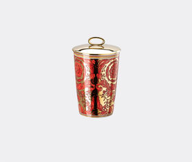 Rosenthal &#39;Medusa Garland&#39; candle with lid, red RED ROSE24MED085RED