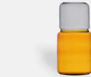 Ichendorf Milano 'Revolve' vase, small, amber and grey MULTICOLOUR ICMI22REV326MUL