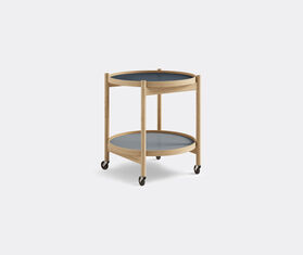 Brdr. Kr&uuml;ger &#39;B&oslash;lling&#39; tray table, 500mm, oak, blue BLUE BRDR21BOL473BLU