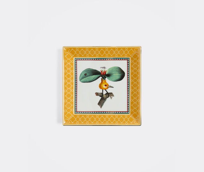 La DoubleJ 'Leafflyer' trinket tray, multicolor MULTICOLOR LADJ26TRI060MUL