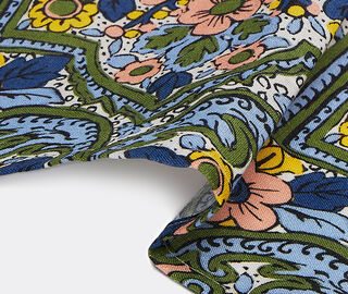 La DoubleJ 'Corte Blue small' large napkin, set of two MULTICOLOUR LADJ23LAR567BLU