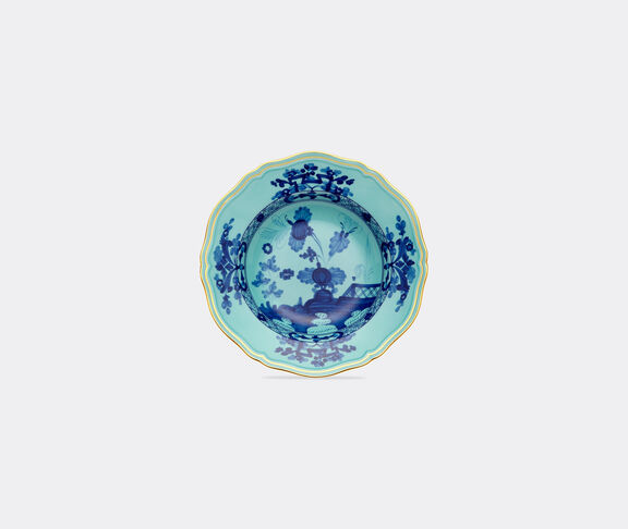 Ginori 1735 Oriente Italiano Soup Plate Cm 24 In. 9 1/2 Antico Doccia Shape, Set Of 2  undefined ${masterID} 2