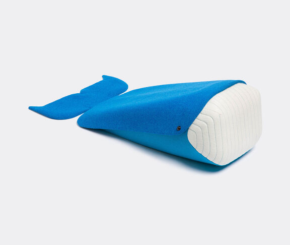 EO 'Whale' cuddle toy, large Blue, white ${masterID}