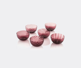 NasonMoretti 'Idra' assorted cups, set of six, violet PURPLE NAMO23IDR637PUR