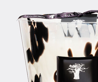 Baobab Collection 'Pearls Black' candle, medium WHITE BAOB23PEA702MUL