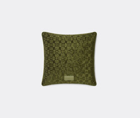 Gucci 'Horsebit' jacquard cushion, bottle green GREEN GUCC23CUS562GRN