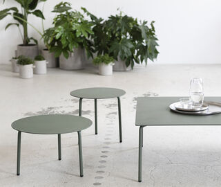 Serax 'August' side table, eucalyptus green GREEN SERA22SID984GRN