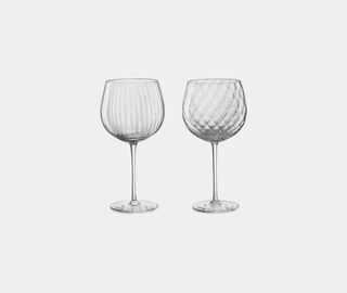 NasonMoretti 'Tolomeo' red wine glass, set of six TRANSPARENT NAMO24TOL239TRA