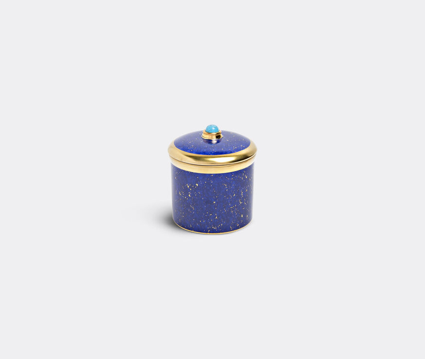 L'Objet 'Lapis' candle Blue, Gold LOBJ15LAP767BLU