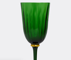 La DoubleJ 'Rainbow' wine glass, set of two, green GREEN LADJ23WIN694GRN