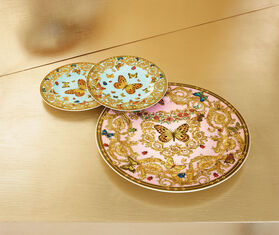 Rosenthal 'Le Jardin de Versace' service plate MULTICOLOUR ROSE21JAR344MUL