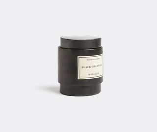 Mad et Len 'Monarchia' candle, Black Champaka BLACK MALE20BOU009BLK