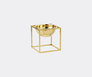 Audo Copenhagen 'Kubus Bowl', small, gold plated GOLD BYLA22BOW723GOL