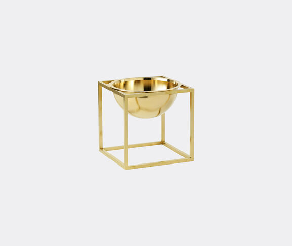 Audo Copenhagen 'Kubus Bowl', small, gold plated undefined ${masterID}