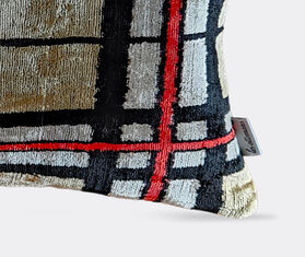 Les-Ottomans Velvet cushion, multicolor MULTICOLOUR OTTO23VEL629MUL