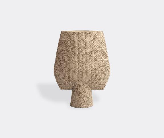 101 Copenhagen 'Sphere Shisen' square vase, big, sand undefined ${masterID}