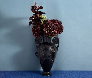 L'Objet 'Pantheon Persephone' vase, black BLACK LOBJ24PAN266BLK