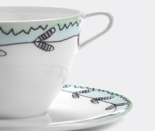 Serax 'Blossom Milk' coffee cup and saucer, set of two MULTICOLOUR SERA23COF617MUL