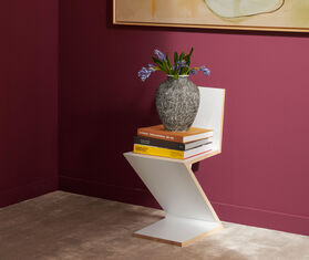 Cassina &#39;Post Scriptum&#39; curved vase, black WHITE CASS22POS976MUL