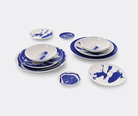 Cassina &#39;Le Monde de Charlotte Perriand, Tronc&#39;, dessert plates, set of two MULTICOLOUR CASS21SET248BLU
