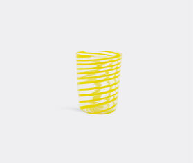 Cabana &#39;Giravolta&#39; water glass, yellow YELLOW CABA23YEL446YEL